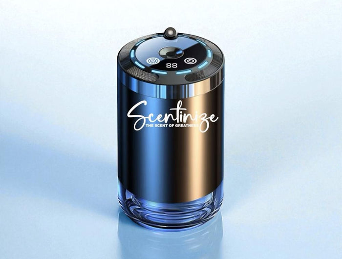 <h5></h5><h2>moderne , élégant et puissant</h2><p><strong>Fragance haut de gamme , desin minimaliste et technologie de pointe dans un seul diffuseur .</strong></p>